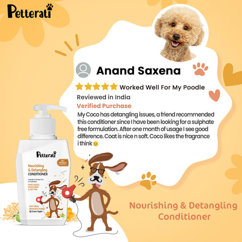 Nourishing and detangling conditioner