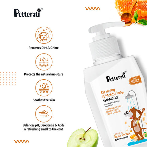 Cleansing & moisturizing shampoo benefits
