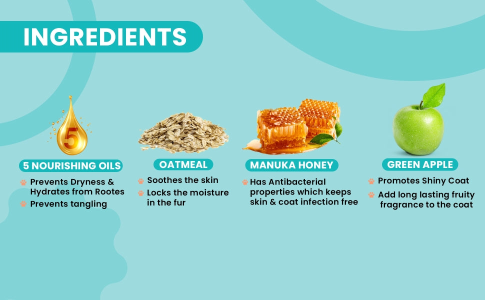 Nourishing oils of dog serum
