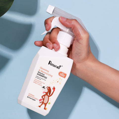 Petterati cleansing and moisturizing waterless shampoo