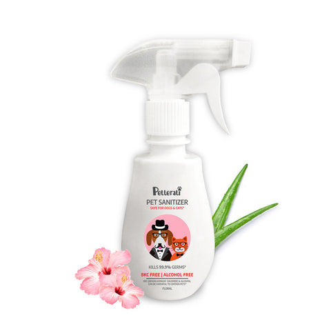 Pet Sanitizer Floral