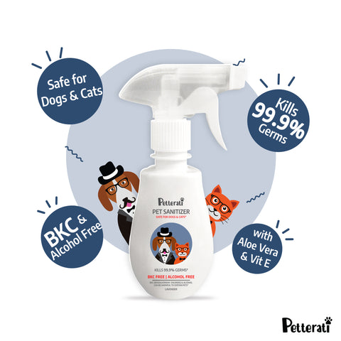 Pet Sanitizer Lavender Highlights
