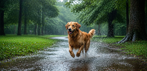 Why Your Golden Retriever Sheds More in Monsoon and How to Manage It Without Baths