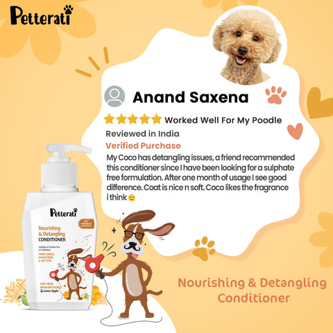 Petterati Nourishing & Detangling Dog Conditioner (400 ML)