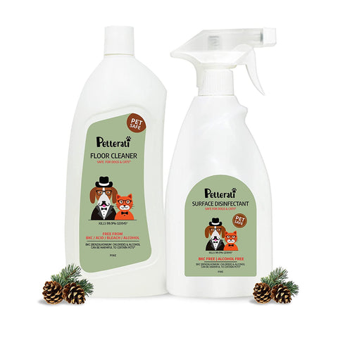 Petterati Surface Disinfectant Pine and Floor Cleaner Pine