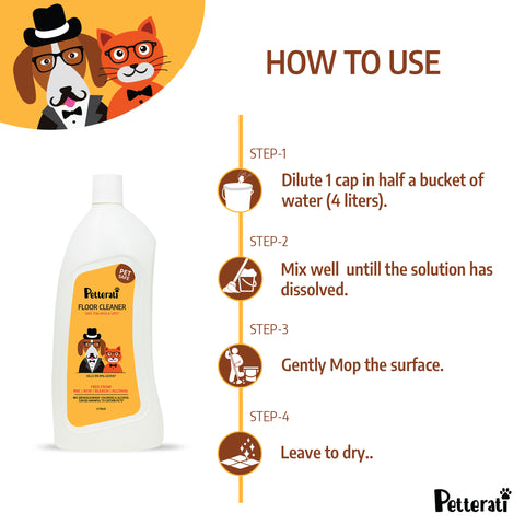 How to use Floor cleaner Citrus