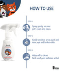 Pet Sanitizer Lavender How to use